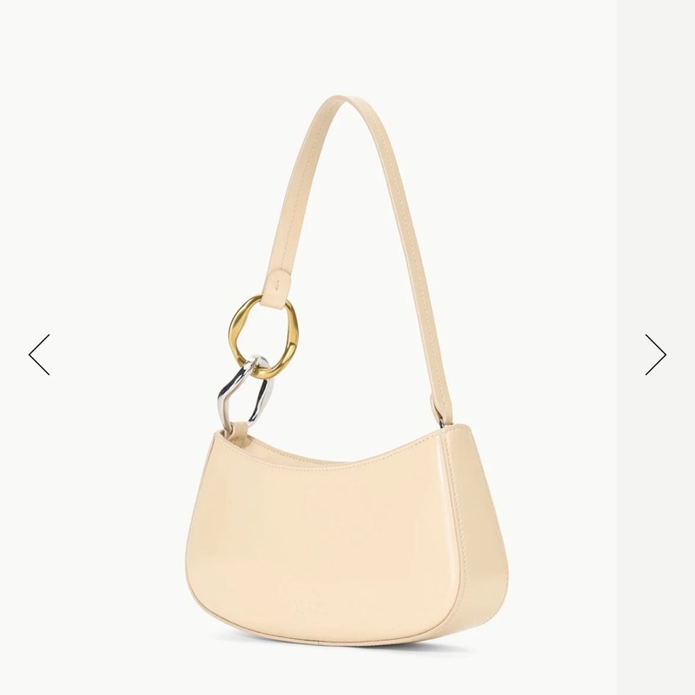 STAUD OLLIE BAG IN CREAM COLOR